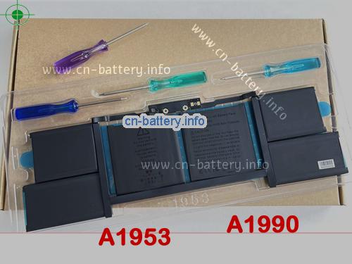 11.4V APPLE MACBOOK PRO A1990 2018 Battery 7336mAh