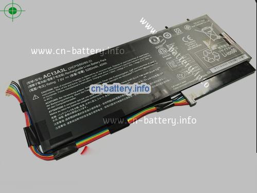 7.6V ACER AC13A3L 电池 5280mAh, 40Wh 