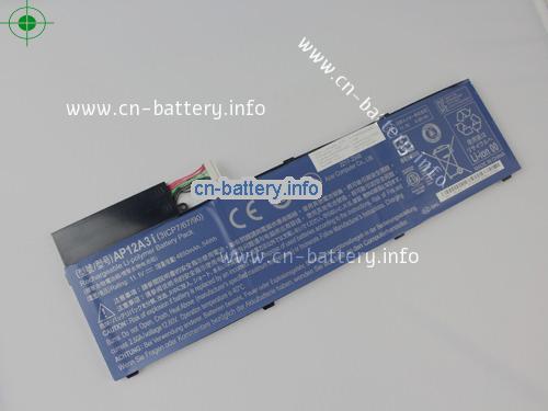 11.1V ACER AP12A3L 电池 4850mAh, 54Wh 