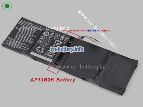 15V ACER AP13B8K 电池 3460mAh, 53Wh 