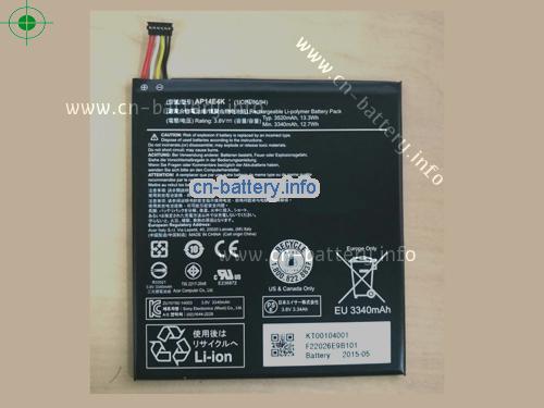 3.8V ACER LCP4/86/94 电池 3520mAh, 13.3Wh 