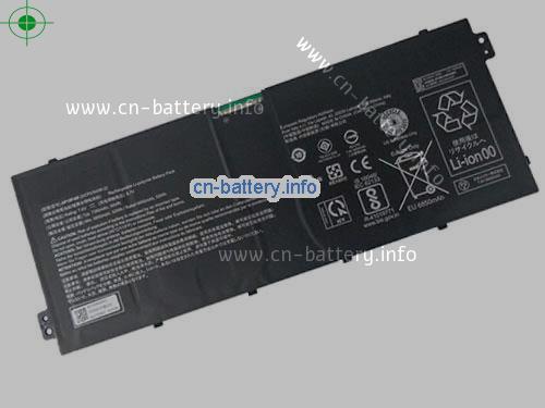 7.6V ACER KT.00404.001 电池 6850mAh, 52Wh 