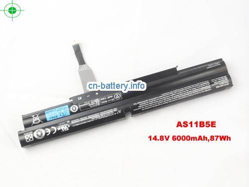 14.8V ACER BT00805018 电池 6000mAh, 87Wh 
