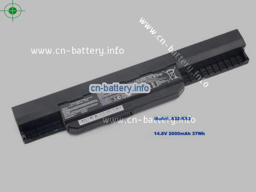 14.8V ASUS 07G016HK1875 电池 2600mAh, 37Wh 