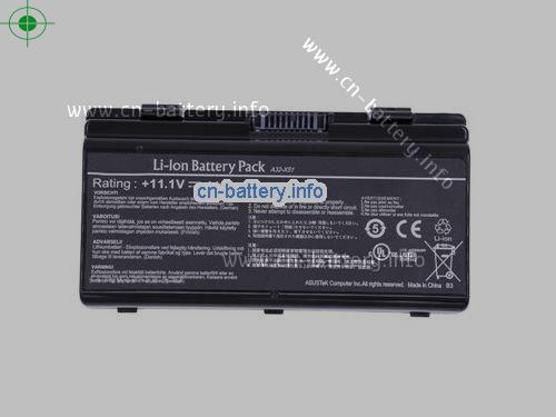 11.1V ASUS A32-X51 电池 4400mAh, 46Wh 