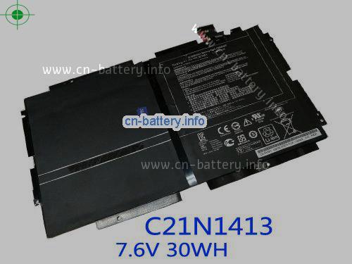 7.6V ASUS C21N1413 电池 3940mAh, 30Wh 