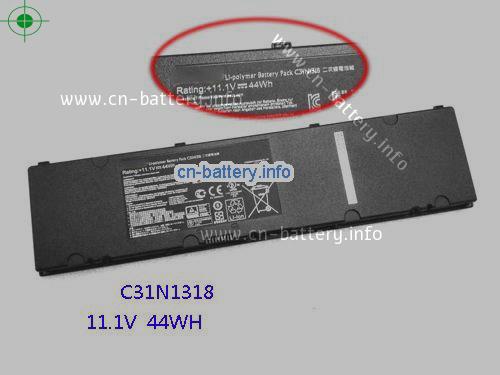 11.1V ASUS C21N1318 电池 4000mAh, 44Wh 