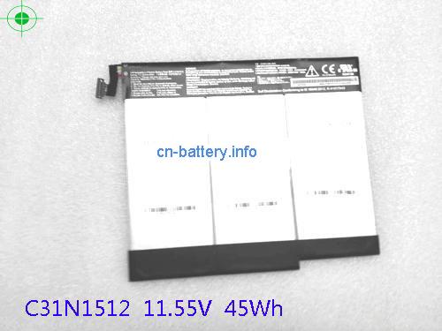 11.55V ASUS C31N1512 电池 3790mAh