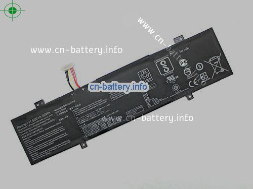 11.55V ASUS C31N1733 电池 3640mAh, 42Wh 