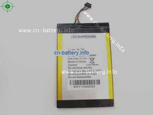 3.7V ASUS 07G031002700 电池 3700mAh, 13.69Wh 