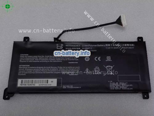 11.4V CLEVO 6-87-NL40S-33G21 电池 3175mAh, 36.00Wh 