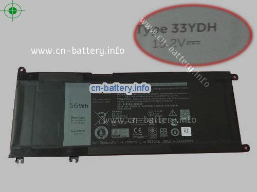 15.2V DELL P71F001 电池 3500mAh, 56Wh 