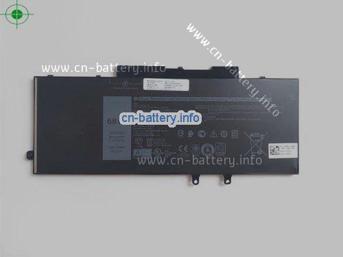 15.2V DELL 3PCVM 电池 4250mAh, 68Wh 