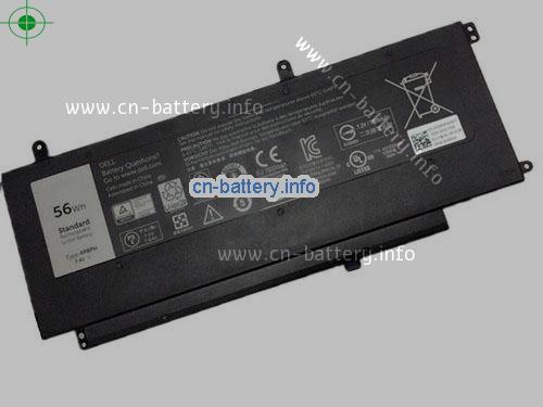 7.4V DELL 4P8PH 电池 7600mAh, 56Wh 