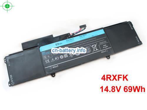 14.8V DELL CN-0FFK56-7166 电池 69Wh