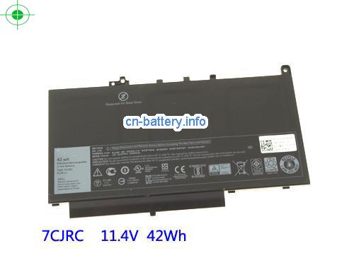 11.4V DELL 7CJRC 电池 42Wh