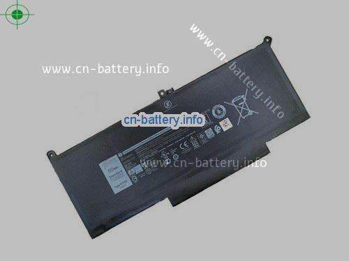 7.6V DELL 0DM3WC 电池 7500mAh, 60Wh 