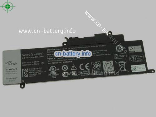 11.1V DELL INSPIRON 15 7568 电池 3800mAh, 43Wh 