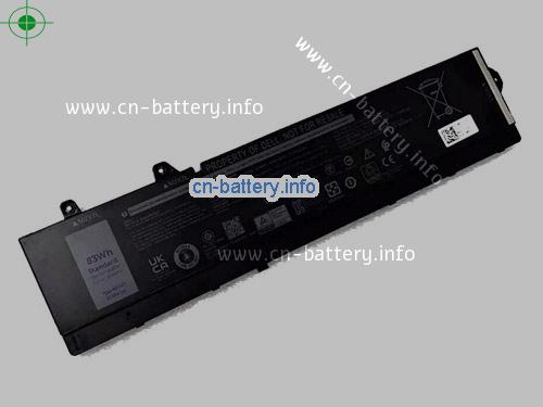 11.55V DELL NWDC0 电池 6827mAh, 83Wh 