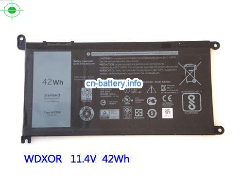11.4V DELL 0WDX0R 电池 42Wh