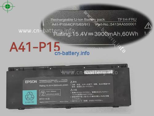 15.4V EPSON BT4114-B 电池 3900mAh, 60.00Wh 