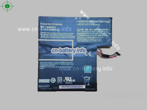 7.6V FUJITSU FMVNBT4 电池 4420mAh, 33.59Wh 