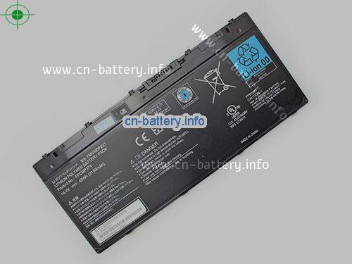 14.4V FUJITSU FPCBP374 电池 3150mAh, 45Wh 