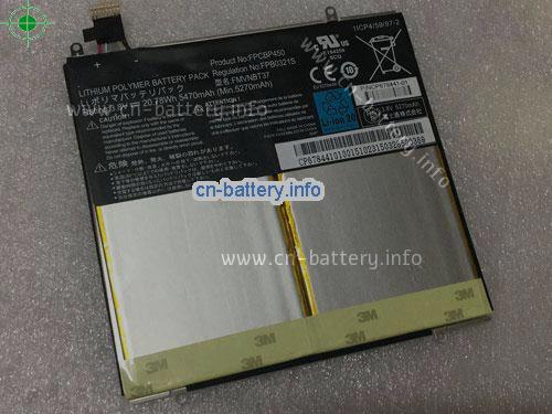 3.8V FUJITSU FPCBP450 电池 5470mAh, 20.78Wh 