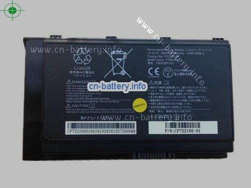 14.4V FUJITSU FMVNBP243 电池 6700mAh, 96Wh 