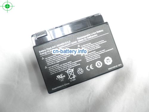 10.8V HASEE A41-3S4400-C1H1 电池 4400mAh, 47.52Wh 