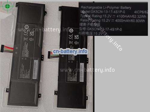 4100mAh, 62.32Wh 高质量笔记本电脑电池 Infinity M7-7R7R6A-899, M7-7R7R5A-899, M7-6R7R6N-888, M7-5R9R8N-999, 