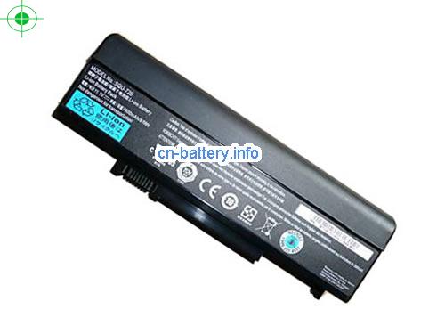 11.1V GATEWAY SQU-715 P 电池 7200mAh, 81Wh 
