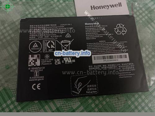 3.85V HONEYWELL BATEDA10A 电池 8000mAh, 30.80Wh 