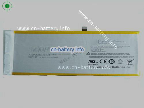 3.8V HP 1ICP371153 电池 3950mAh, 15.01Wh 