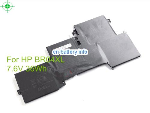 7.4V HP 760605-005 电池 4720mAh, 34.9Wh 