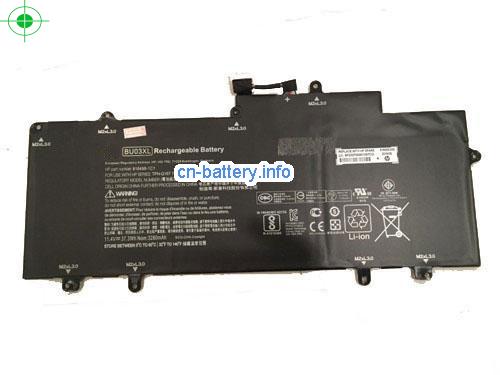 11.4V HP BU03037XL 电池 37.3Wh