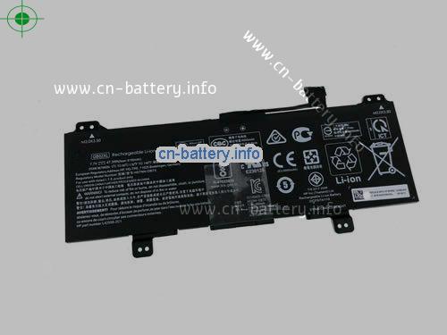 7.7V HP HSTNN-IB8W 电池 6150mAh, 47.3Wh 