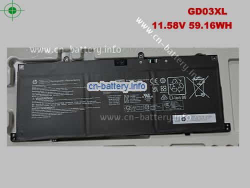 11.58V HP HSTNN-AB1E 电池 4854mAh, 59.16Wh 