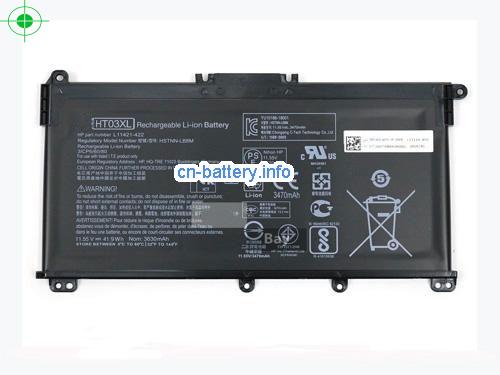 11.4V HP TPN-Q208 电池 3600mAh, 41.04Wh 