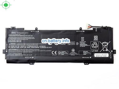 11.55V HP HSTNN-DB8I 电池 6860mAh, 79Wh 