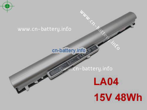 15V HP LA04041DF 电池 2620mAh, 41Wh 