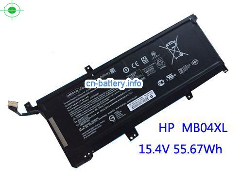 15.4V HP MBO4XL 电池 3470mAh, 55.67Wh 