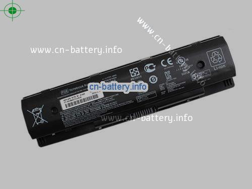 11.1V HP 710416-001 电池 5400mAh, 62Wh 