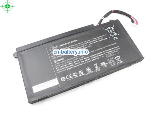 10.8V HP VT06XL 电池 8200mAh, 86Wh 