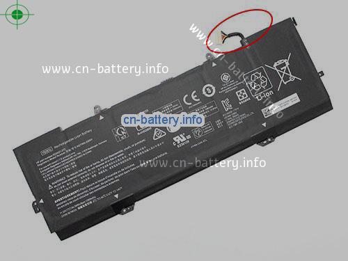 11.55V HP YB06084XL 电池 7280mAh, 84.08Wh 