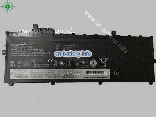 11.52V LENOVO SB10K97588 电池 4950mAh, 57Wh 