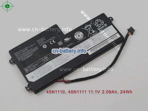 11.1V LENOVO 45N1108 电池 2090mAh, 24Wh 