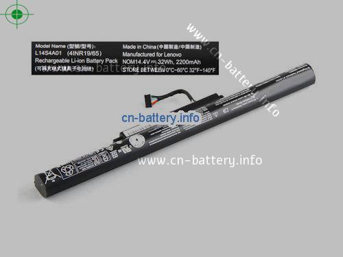 14.4V LENOVO 5B10H13097 电池 2200mAh, 32Wh 