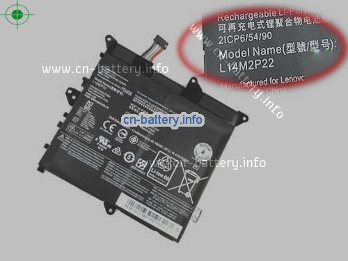 7.4V LENOVO 5B10K10168 电池 4050mAh, 30Wh 