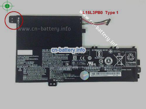 11.4V LENOVO 5B10M49826 电池 4610mAh, 53Wh 